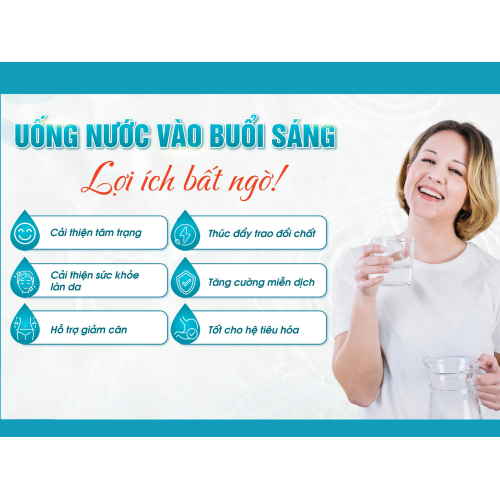 I. Vì sao nên uống nước bổ dưỡng vào buổi sáng?